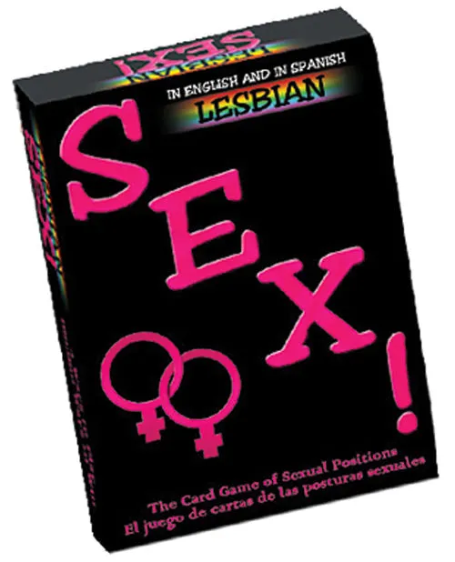 Couples Lesbian Sex Card Game Bilingual Kheper Games