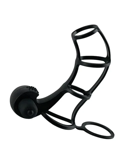 Pipedream Products Male Sex Toys Fantasy Xtensions Deluxe Silicone Power Cage Black Pipedream Products Male Sex Toys Fantasy Xtensions Deluxe Silicone Power Cage Black