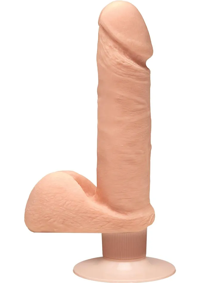 Female Sex Toys The D The D Perfect D Ultraskyn Vibrating Dildo with Balls Female Sex Toys The D The D Perfect D Ultraskyn Vibrating Dildo with Balls