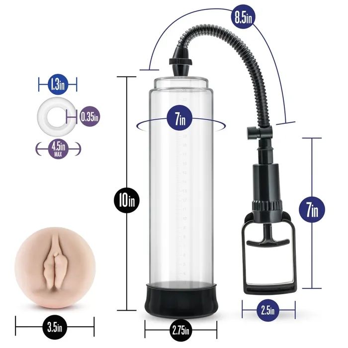 Blush Novelties Male Sex Toys Performance Vx 4 Male Enhancement Pump System Clear Blush Novelties Male Sex Toys Performance Vx 4 Male Enhancement Pump System Clear