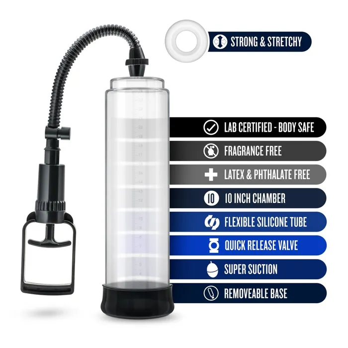 Blush Novelties Male Sex Toys Performance Vx 4 Male Enhancement Pump System Clear Blush Novelties Male Sex Toys Performance Vx 4 Male Enhancement Pump System Clear