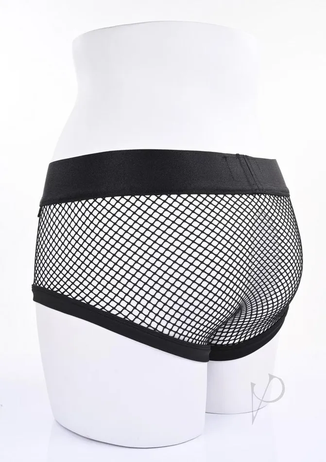 Em Ex Fit Harness Fishnet Xl Black EMEX Anal Em Ex Fit Harness Fishnet Xl Black EMEX Anal