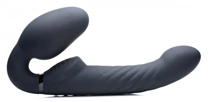 Female Sex Toys Xandebay Strap U 10x Swirl Ergofit Strapless Strapon Black