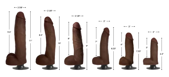 Jock Dark Vibrating Dildo With Balls Curve Toys Female Sex Toys