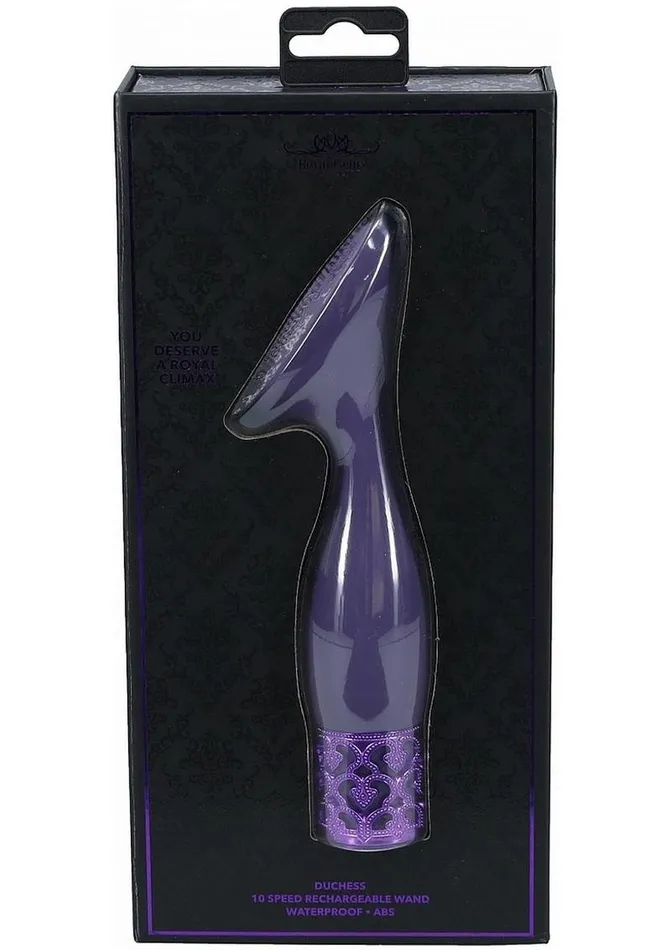 Female Sex Toys Shots Royal Gems Duchess 10 Speed Silicone Rechargeable Vibrator