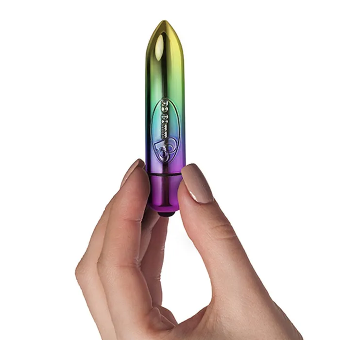 Rocks Off 7 Speed RO80 Rainbow Bullet Vibrator ROCKS OFF Female Sex Toys